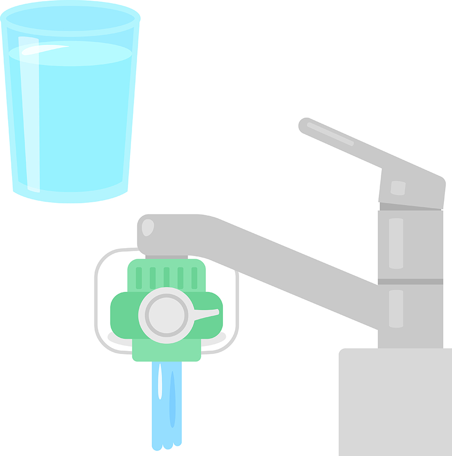 蛇口直結型浄水器は燃えないゴミとして処分